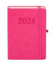 Okładka książki Kalendarz 2024 Memo A4 DNS róż