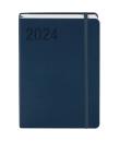Okładka książki Kalendarz 2024 Minimalizm A5 granat DNS