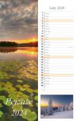 Opakowanie Kalendarz 2024 Pasek Pejzaże