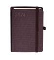 Okładka książki Kalendarz 2024 Rubi A6 brąz TDW