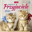 Opakowanie Kalendarz 2024 ścienny kwadrat Przyjaciele