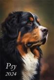 Opakowanie Kalendarz 2024 Ścienny wieloplanszowy Psy