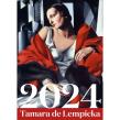 Kalendarz 2024 - Tamara Łempicka A3. Autor: Opracowanie zbiorowe. Dadada.pl Okładka książki Kalendarz 2024 - Tamara Łempicka A3
