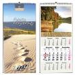 Opakowanie Kalendarz 2024 trójdzielny 13 plansz PL Pejzaże
