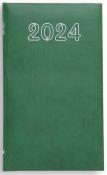 Okładka książki Kalendarz 2024 tygodniowy Standard - zielony