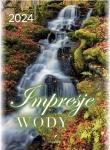 Opakowanie Kalendarz 2024 wieloplanszowy B4 Impresje wody