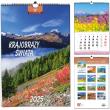 Opakowanie Kalendarz 2025 13 Plansz B3 Krajobrazy swiata