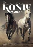 Kalendarz 2025 A3 Ścienny Konie. Autor: O-Press sp. z o.o.. Dadada.pl Okładka książki Kalendarz 2025 A3 Ścienny Konie