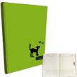 Opakowanie Kalendarz 2025 A4 dzienny sb/nd osobno Kot Zieleń