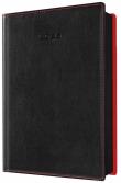 Opakowanie Kalendarz 2025 A5 dzienny plnaer czerwień czerń