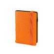 Opakowanie Kalendarz 2025 A6 dzienny na gumkę pomarańczowy KD41B-56