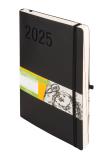 Okładka książki Kalendarz 2025 B5 Impresja DNS czarny