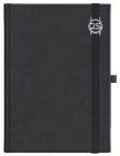 Opakowanie Kalendarz 2025 B6 dzienny Cross z gumką czarny