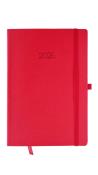Opakowanie Kalendarz 2025 FLEX A5 dzienny czerwony KKA5DF
