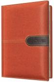 Opakowanie Kalendarz 2025 książkowy A4 tygodniowy brązowy
