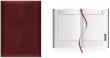 Opakowanie Kalendarz 2025 książkowy A5 dzienny bordowy SK2