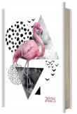 Opakowanie Kalendarz 2025 książkowy A5 dzienny flaming
