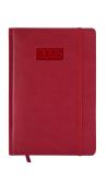 Opakowanie Kalendarz 2025 LUX A5 dzienny czerwony KK-A5D L