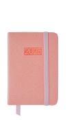 Opakowanie Kalendarz 2025 LUX kieszkonowy tygodniowy różowy KK-1L