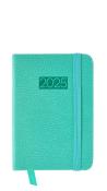 Opakowanie Kalendarz 2025 LUX kieszonkowy tygodniowy turkusowy KK-1L