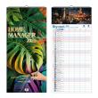 Kalendarz 2025 paskowy szeroki Home Manager. Autor: Pan Kalendarzyk. Dadada.pl Okładka książki Kalendarz 2025 paskowy szeroki Home Manager