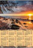 Opakowanie Kalendarz 2025 Plaża orłowo plakatowy B1 listwowany KP-B1 VP.8