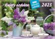 Okładka książki Kalendarz 2025 Rodzinny Kwiatki ozdobne