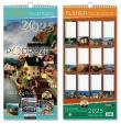 Opakowanie Kalendarz 2025 ścienny planer Podróże
