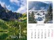 Opakowanie Kalendarz 2025 ścienny Tatry
