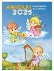 Opakowanie Kalendarz 2025 ścienny wieloplanszowy Aniołki