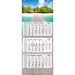Opakowanie Kalendarz 2025 trójdzielny główka płaska Malediwy