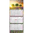 Opakowanie Kalendarz 2025 trójdzielny główka płaska Prowansja