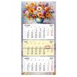 Opakowanie Kalendarz 2025 trójdzielny płaska główka bukiet