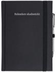 Okładka książki Kalendarz akademicki A5 tyg Cross z gumką czarny