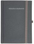 Okładka książki Kalendarz akademicki A5 tyg Cross z gumką srebrny