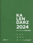 Kalendarz Create Yourself 2024. Autor: Mateusz Grzesiak. Dadada.pl Okładka książki Kalendarz Create Yourself 2024
