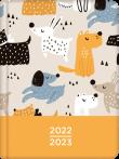 Opakowanie Kalendarz książkowy 18M 2022/2023 Pieski ALBI