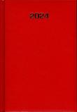 Okładka książki Kalendarz książkowy 2024 A5 dzień na stronie