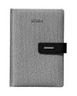 Opakowanie Kalendarz książkowy 2024 A5 dzienny magnes szary