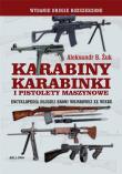Karabiny, karabinki i pistolety maszynowe. Autor: Aleksandr B. Żuk. Dadada.pl Okładka książki Karabiny, karabinki i pistolety maszynowe