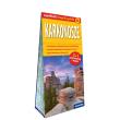 Okładka książki Karkonosze laminowany map&guide 2w1 przewodnik i mapa