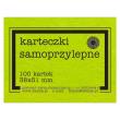 Opakowanie Karteczki samoprzylepne Fluo 38x51mm 100K zielone