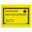 Opakowanie Karteczki samoprzylepne Fluo 38x51mm 100K żółte