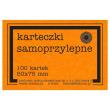 Opakowanie Karteczki samoprzylepne Fluo 50x75mm 100K pomar.
