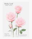 Opakowanie Karteczki samoprzylepne Róża różowa L