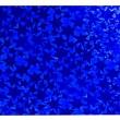 Opakowanie Karton holograficzny niebieski gwiazdy 25x35cm ark