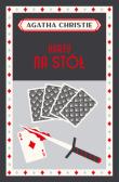 Karty na stół. Autor: Agatha Christie. Dadada.pl Okładka książki Karty na stół