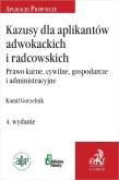 Okładka książki Kazusy dla aplikantów adwokackich i radcowskich