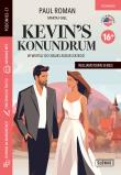 Kevin’s Konundrum w wersji do nauki angielskiego. Autor: Roman Paul, Fihel Marta. Dadada.pl Okładka książki Kevin’s Konundrum w wersji do nauki angielskiego