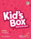 Kid's Box New Generation 1 Activity Book with Digital Pack British English. Autor: Nixon Caroline, Tomlinson Michael. Dadada.pl Okładka książki Kid's Box New Generation 1 Activity Book with Digital Pack British English